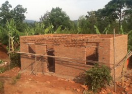 A widows new house under construction