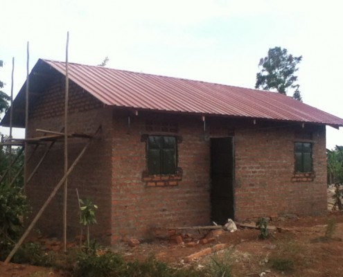 Widows new house in Uganda