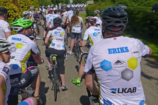 Sponsored cycle ride for charity