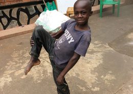 Yusuf, one of the street children