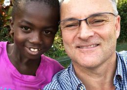 Ole visits Homes of Promise