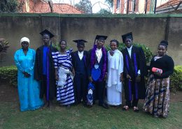 Our street children graduates and their relatives