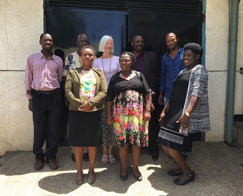The management committee of the street children project