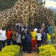 Street children visit Entebbe zoo