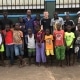 Visitors to Uganda street child project