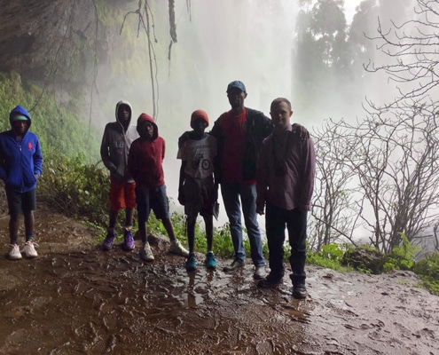 Visiting Sipi Falls