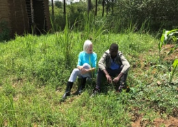 Jane with one of her boys