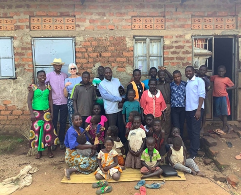 Homes of Promise with Brian and his family