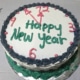 New Year cake