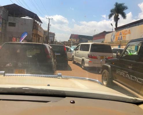 Traffic in Kampala