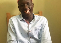 One of our boys looking happy