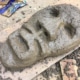 A mask made of mud