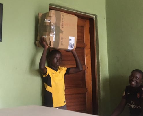 Donations to Uganda from the UK
