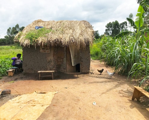 A family house in Uganda