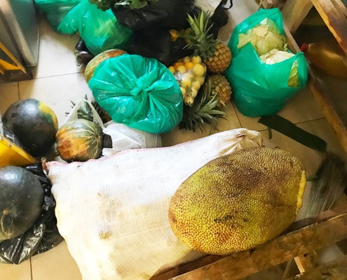 Jackfruit is a staple part of the diet in Uganda