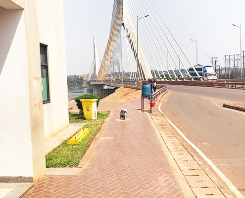 The bridge at Jinja