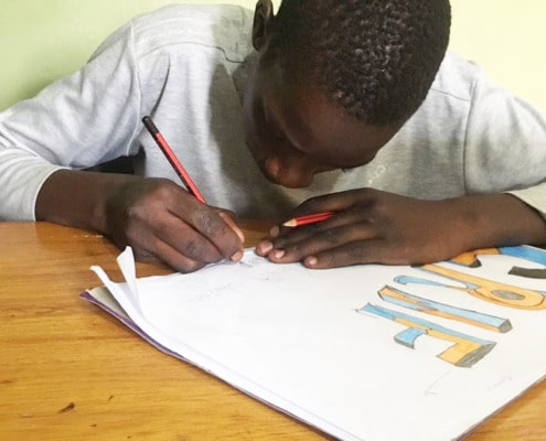 School work in Uganda