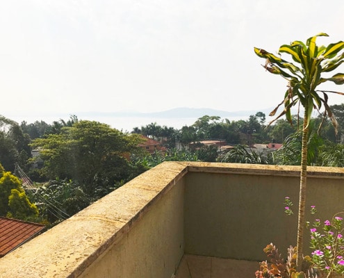 Jane's new flat in Kampala