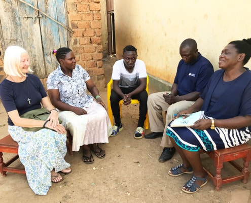 Meeting the parents of Shaffick