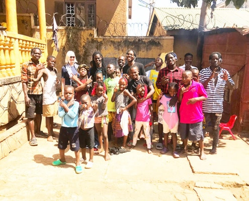 Visiting Webley Mo in Uganda