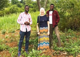 Jane, Tresor and Anton