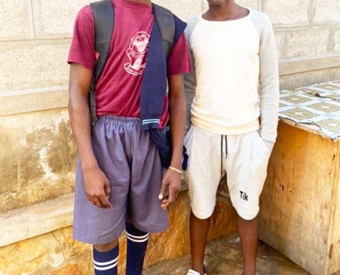 Transformation of two former street children