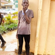 A street boy in Uganda who returned to the streets