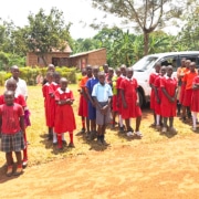 Older school children in Kayunga