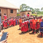 A childrens' school in Kayunga