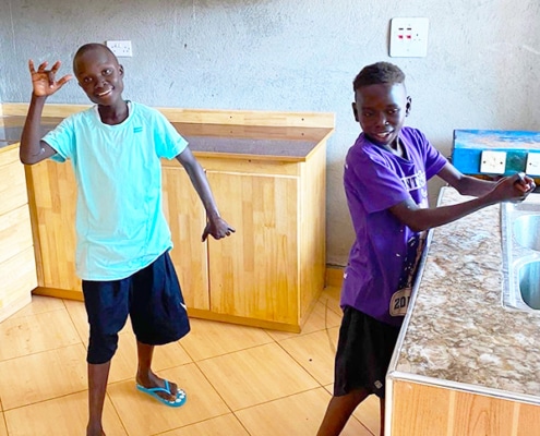 Two new street orphans at George's Place