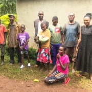 Visiting Denis' family in Bumbo near Kenya