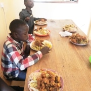 A Boxing Day lunch in Uganda