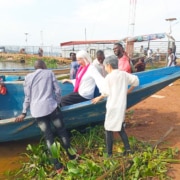 A Christmas day boat trip in Uganda
