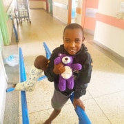 One of our boys at hospital