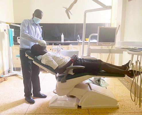 Dental treatment for a former street child