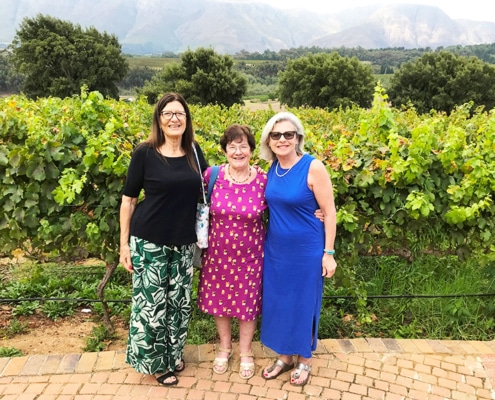 Jane's friends in South Africa