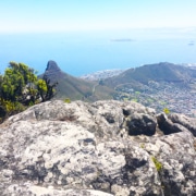View from the top of Table Mountain in South Africa