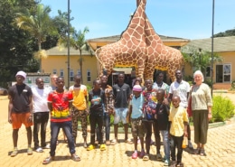 Charity visit to Uganda Wildlife Education Centre