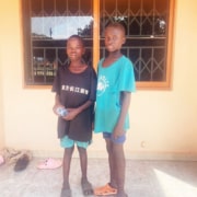 Two street children return to the charity
