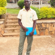 A former street child on his motor mechanics course