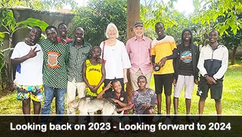 Looking back at the work of Homes of Promise charity in Uganda 2023