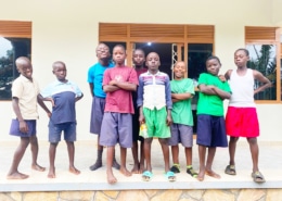 New street children from Uganda at the charity