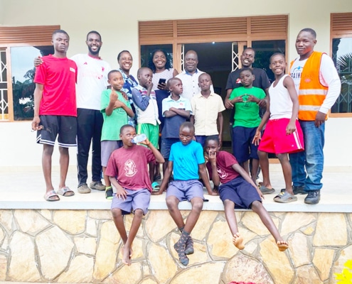 Former street children now at George's Place
