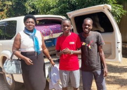 A former street boy preparing for school