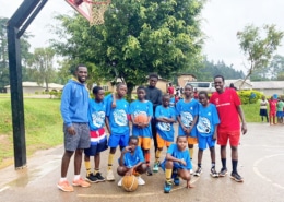 The charity basketball team