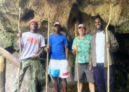 Featured- boys camping at Fort Portal