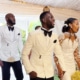 Tresor and Soleil at their wedding