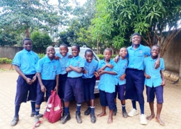 Boys from Homes of Promise back from school