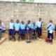 Boys at Homes of Promise charity in their school uniforms