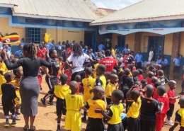 School celebrations in Uganda for Independence Day